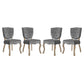 Modway Array Dining Side Chair Set of 4 FredCo