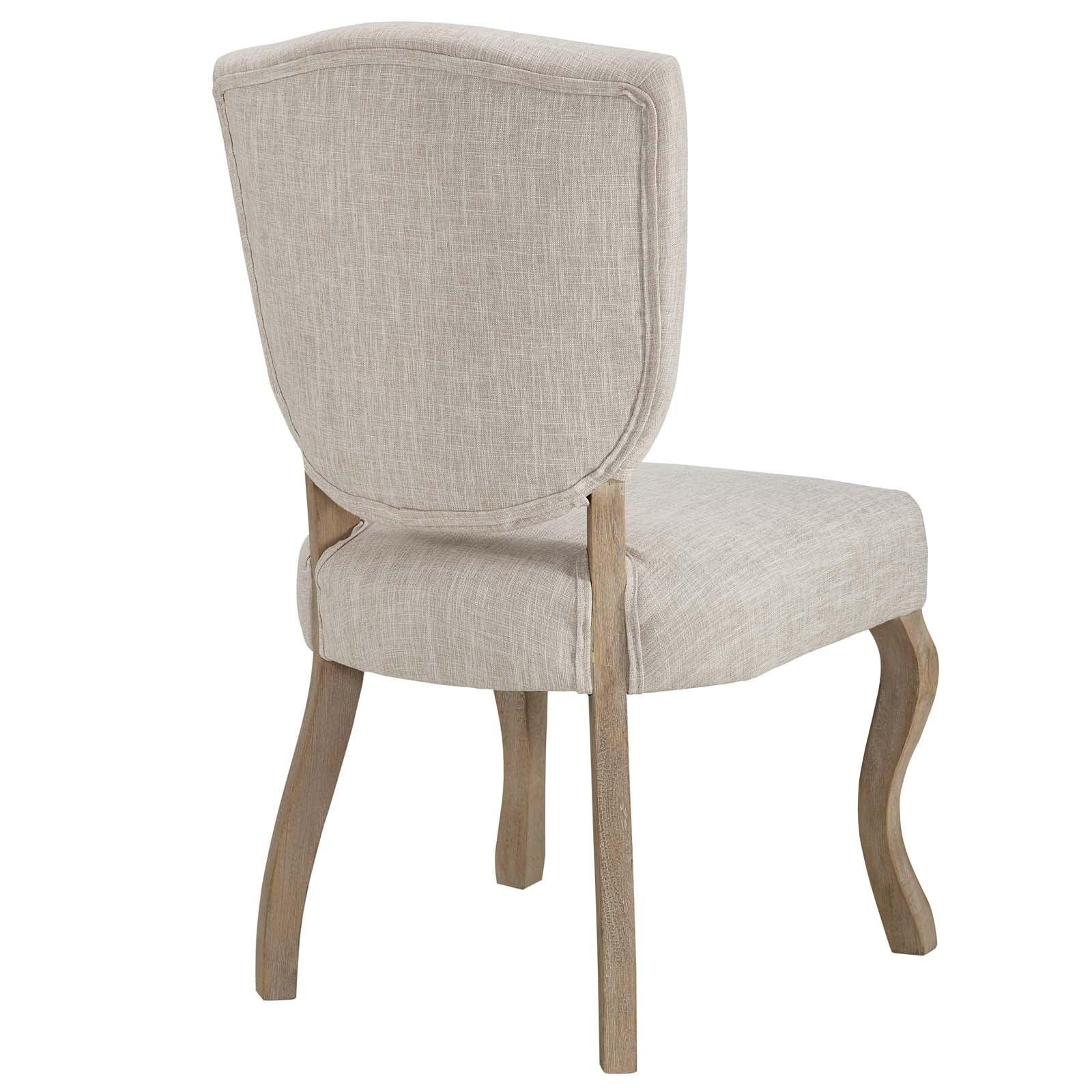 Modway Array Vintage French Upholstered Dining Side Chair FredCo