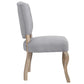 Modway Array Vintage French Upholstered Dining Side Chair, EEI-2878 FredCo