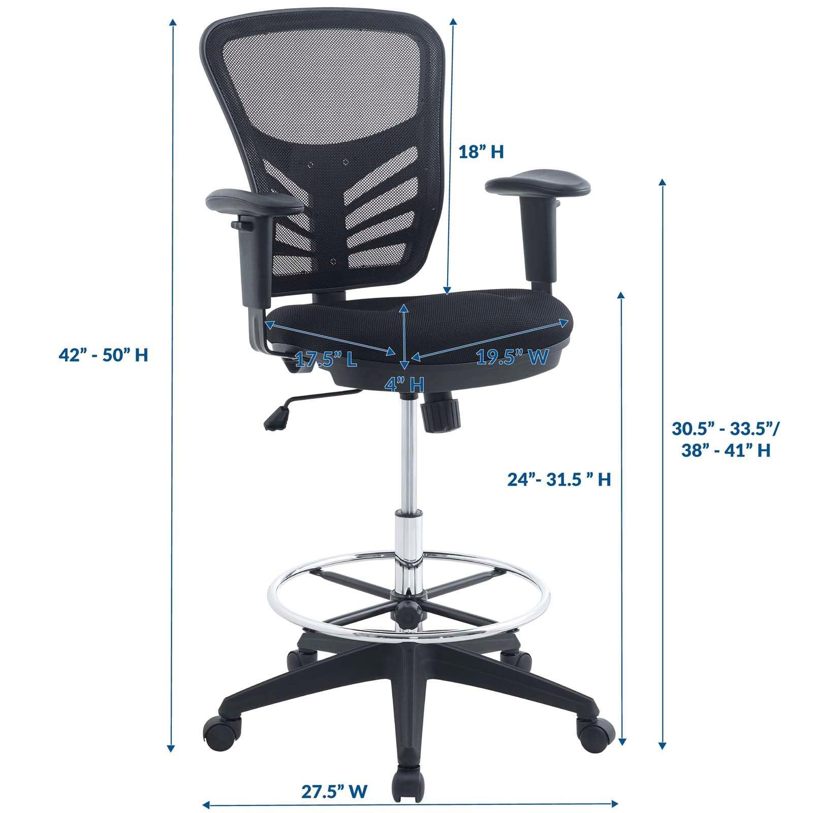 Modway Articulate Drafting Chair FredCo