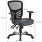 Modway Articulate Vinyl Office Chair FredCo