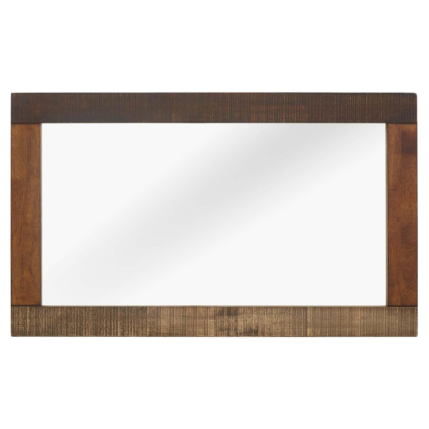 Modway Arwen Rustic Wood Frame Mirror FredCo