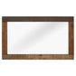 Modway Arwen Rustic Wood Frame Mirror FredCo