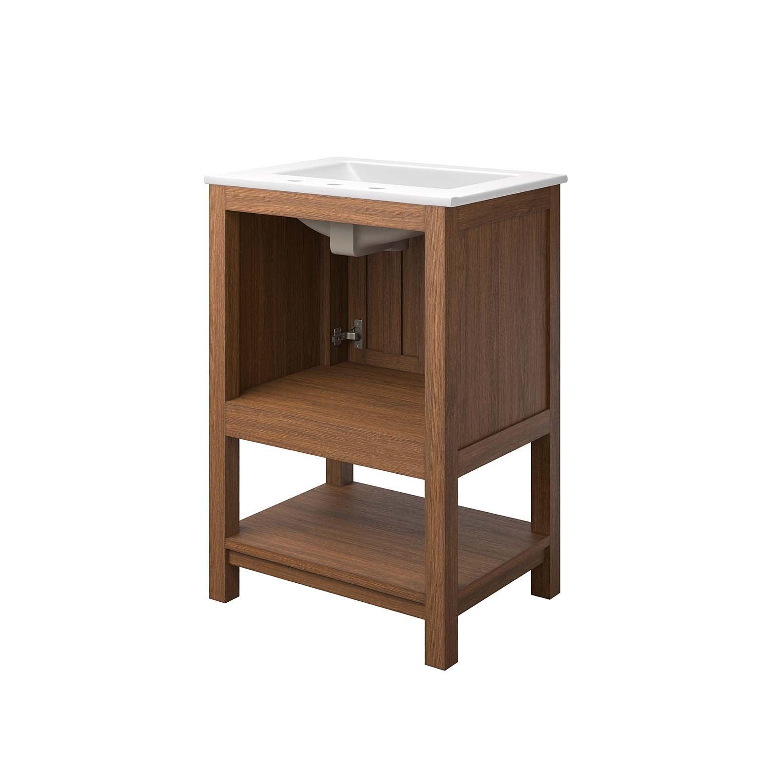 Modway Ashlyn 24” Wood Bathroom Vanity, EEI-6534 FredCo