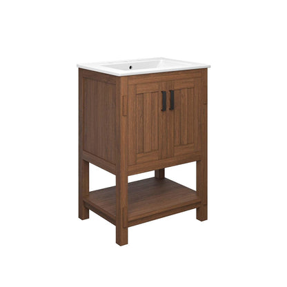 Modway Ashlyn 24” Wood Bathroom Vanity, EEI-6534 FredCo