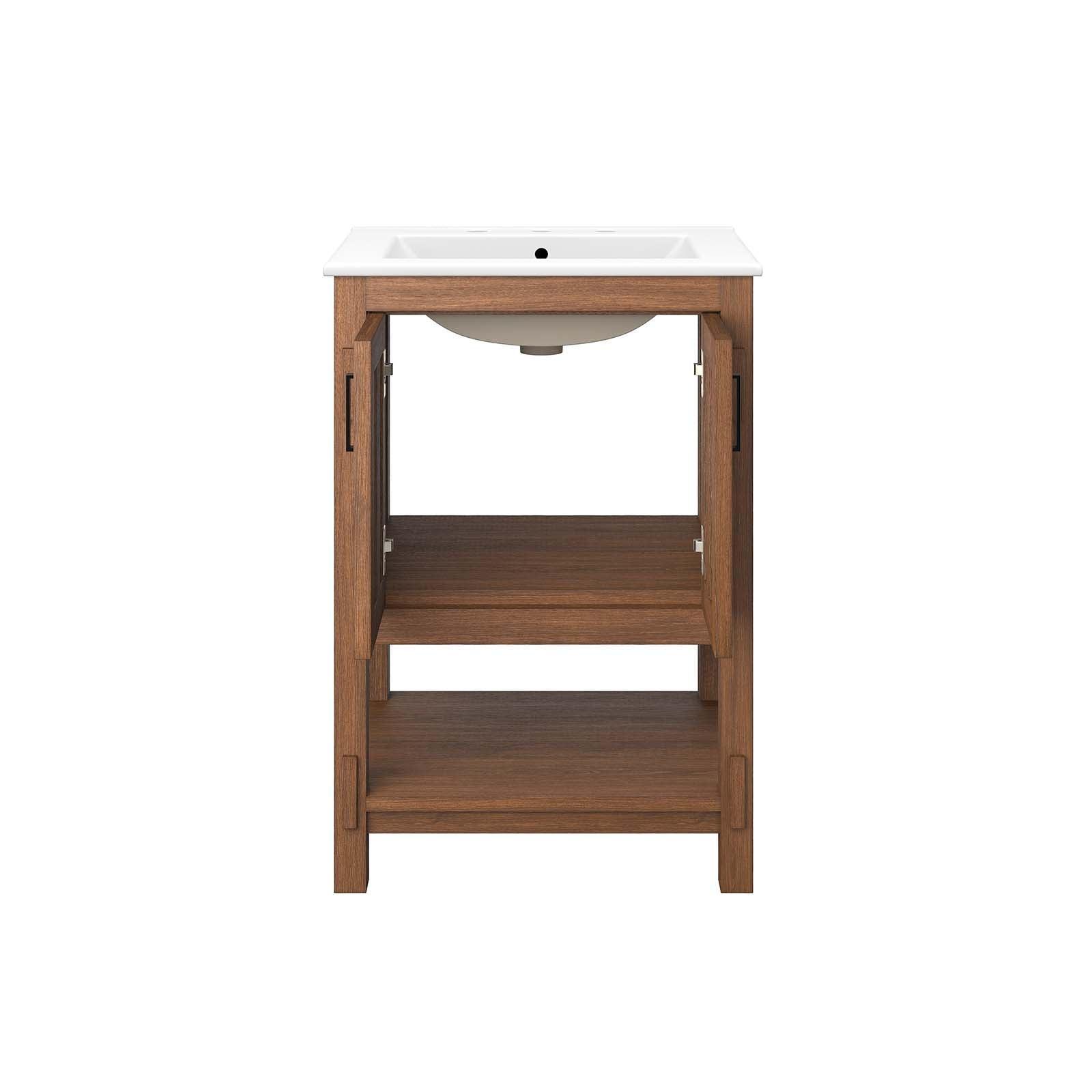 Modway Ashlyn 24” Wood Bathroom Vanity, EEI-6534 FredCo