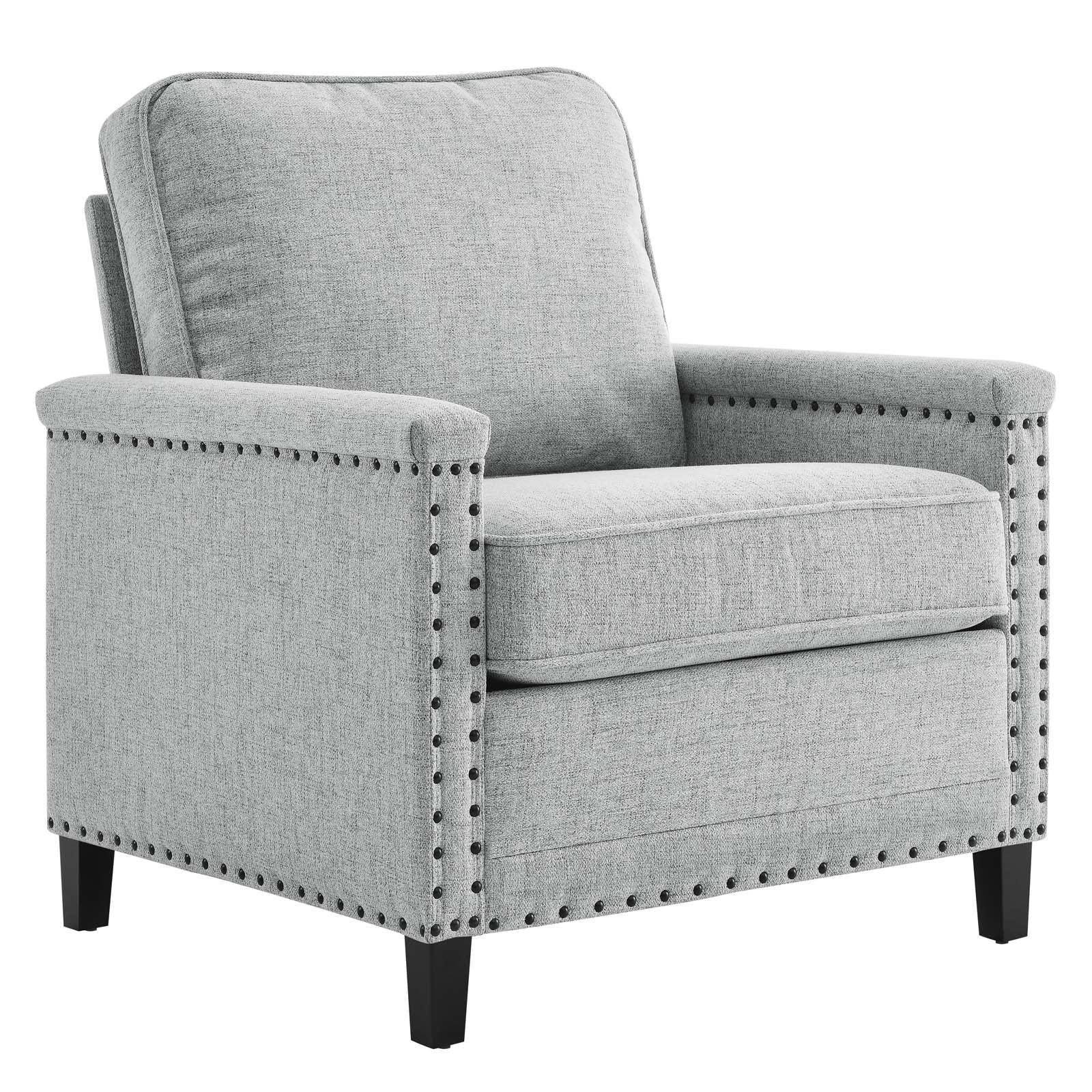 Modway Ashton Upholstered Fabric Armchair FredCo