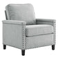 Modway Ashton Upholstered Fabric Armchair FredCo