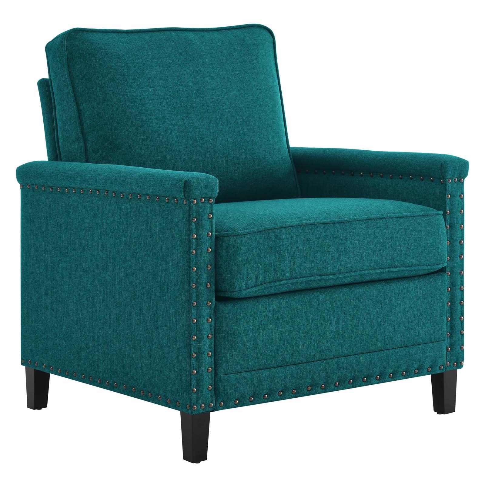 Modway Ashton Upholstered Fabric Armchair FredCo