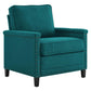 Modway Ashton Upholstered Fabric Armchair FredCo