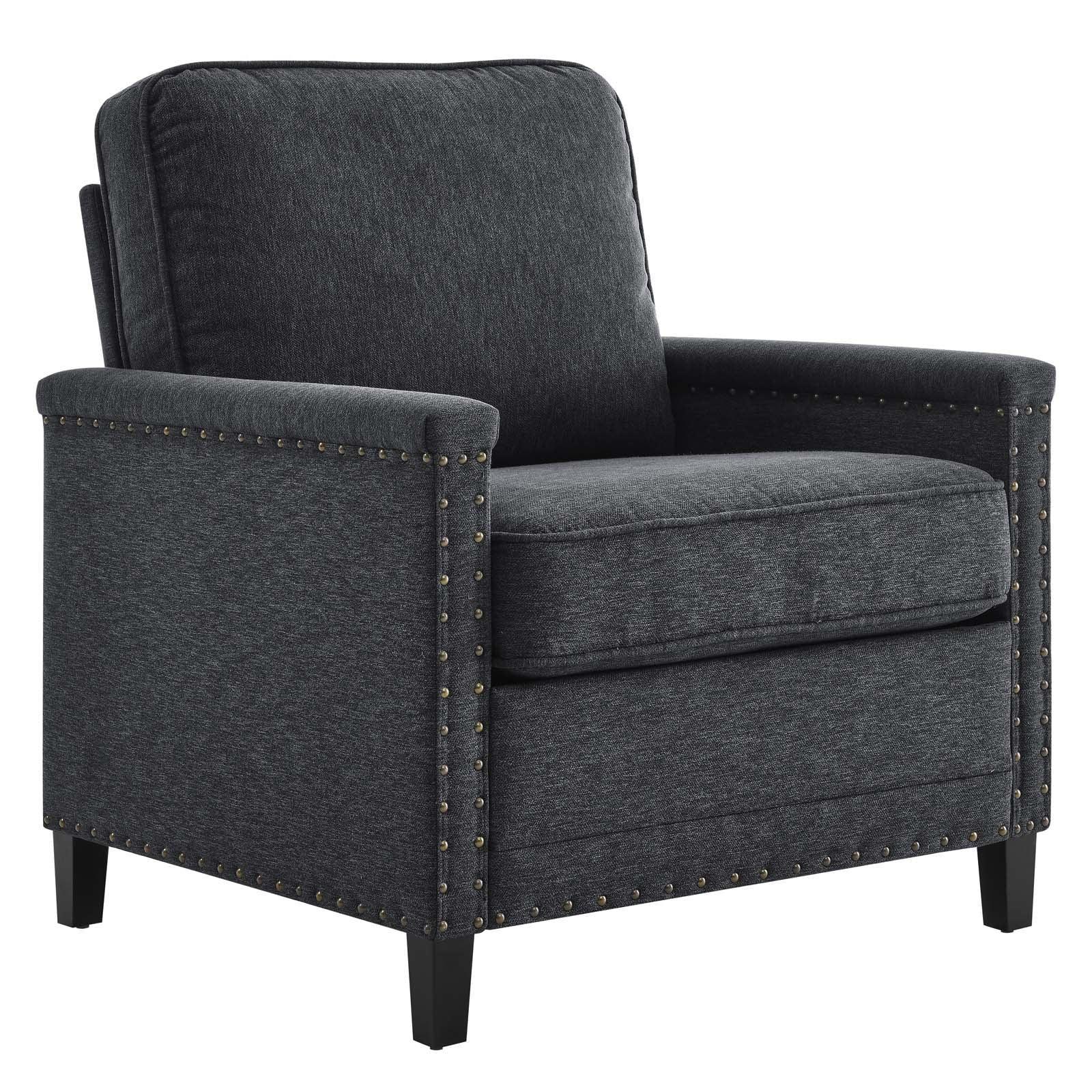 Modway Ashton Upholstered Fabric Armchair FredCo