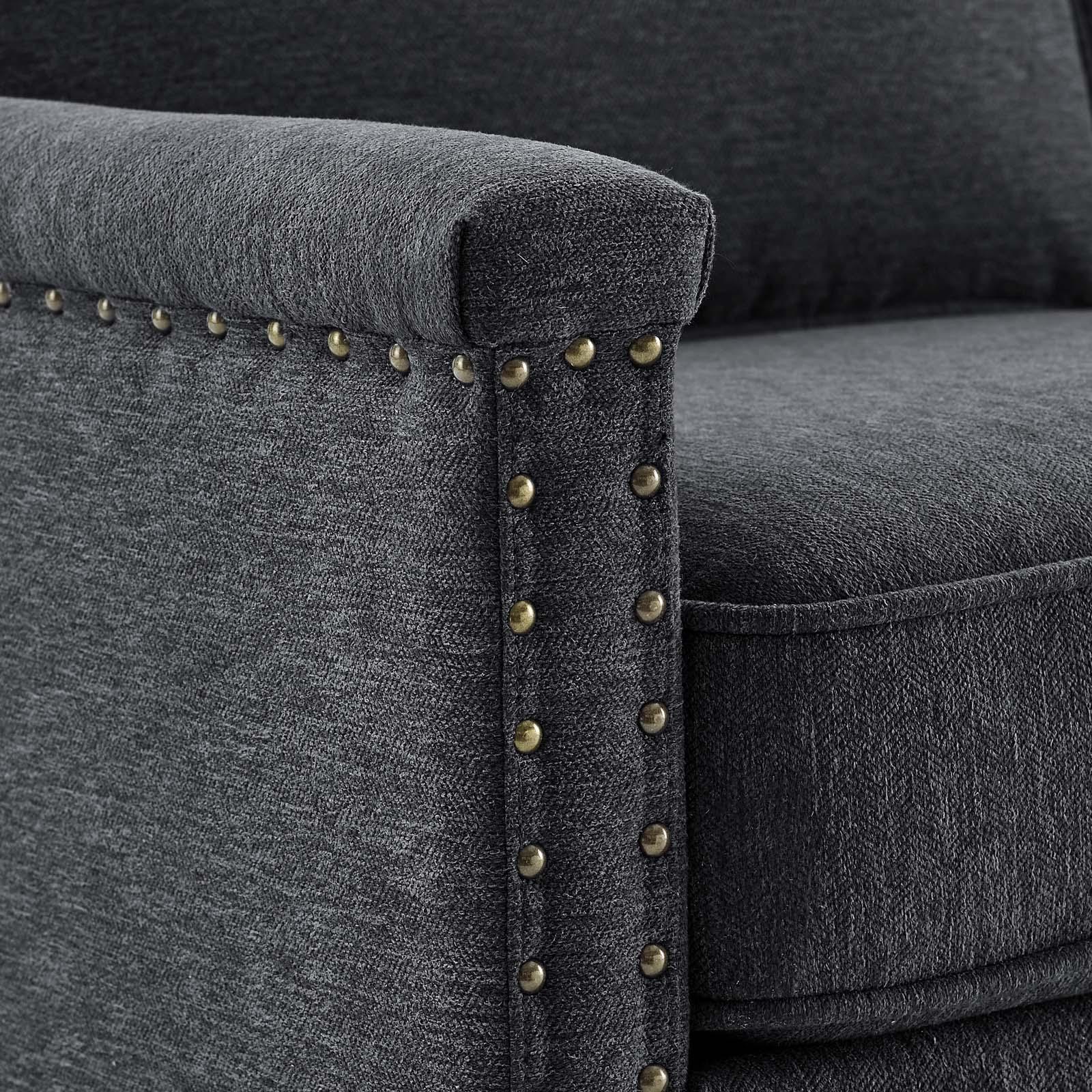 Modway Ashton Upholstered Fabric Loveseat FredCo