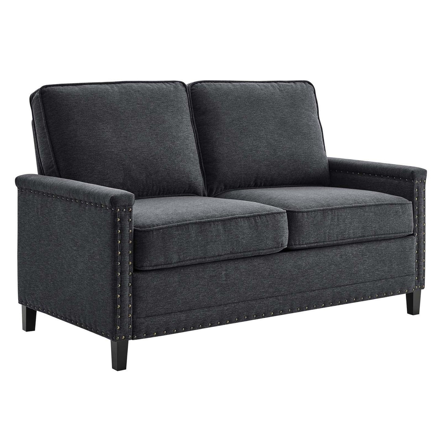 Modway Ashton Upholstered Fabric Loveseat FredCo