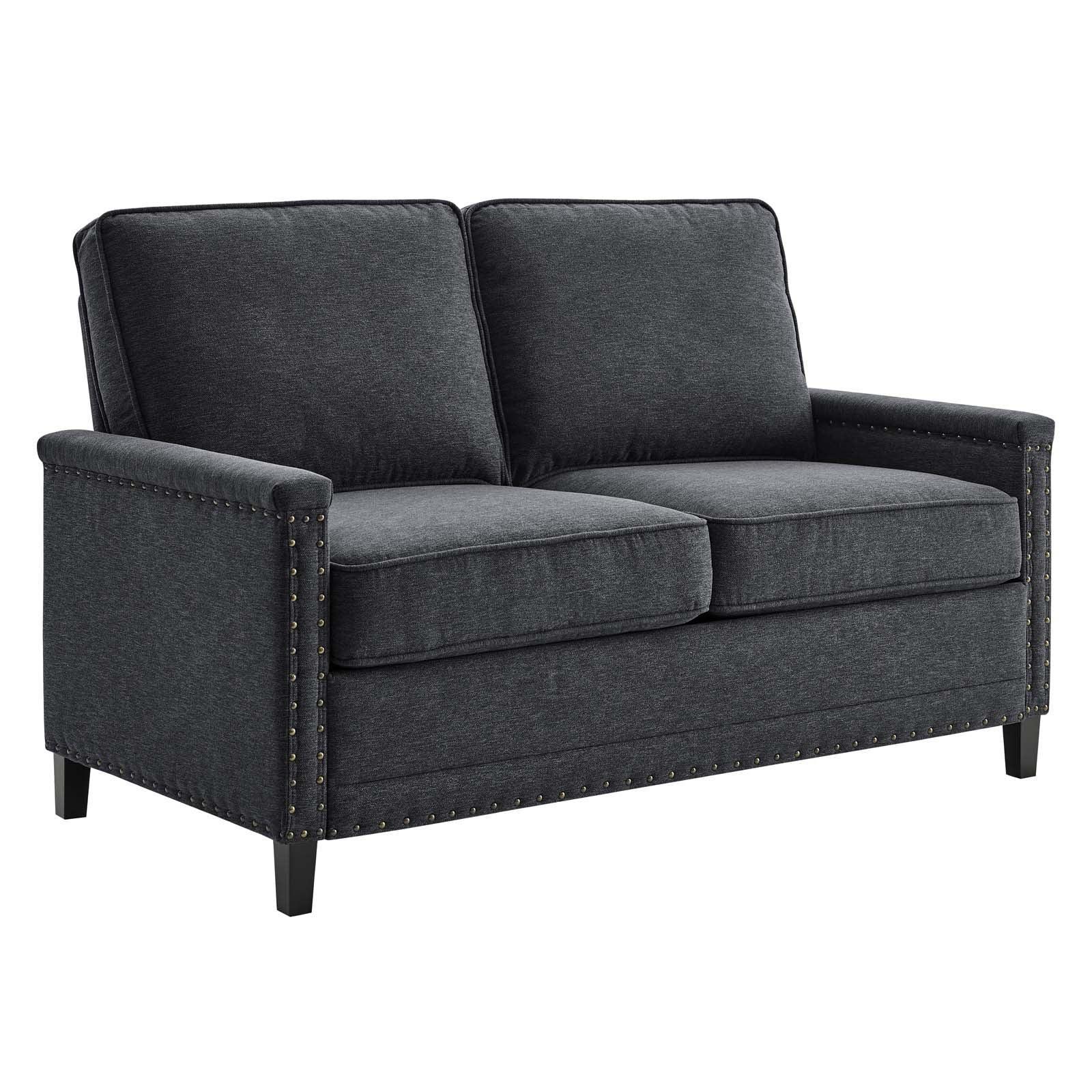 Modway Ashton Upholstered Fabric Loveseat FredCo