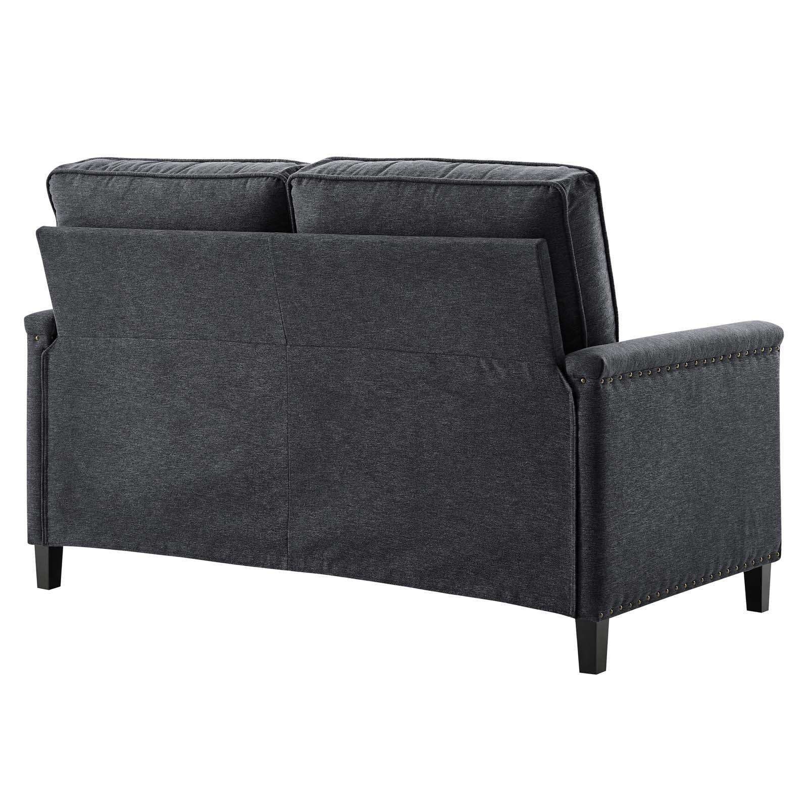 Modway Ashton Upholstered Fabric Loveseat FredCo
