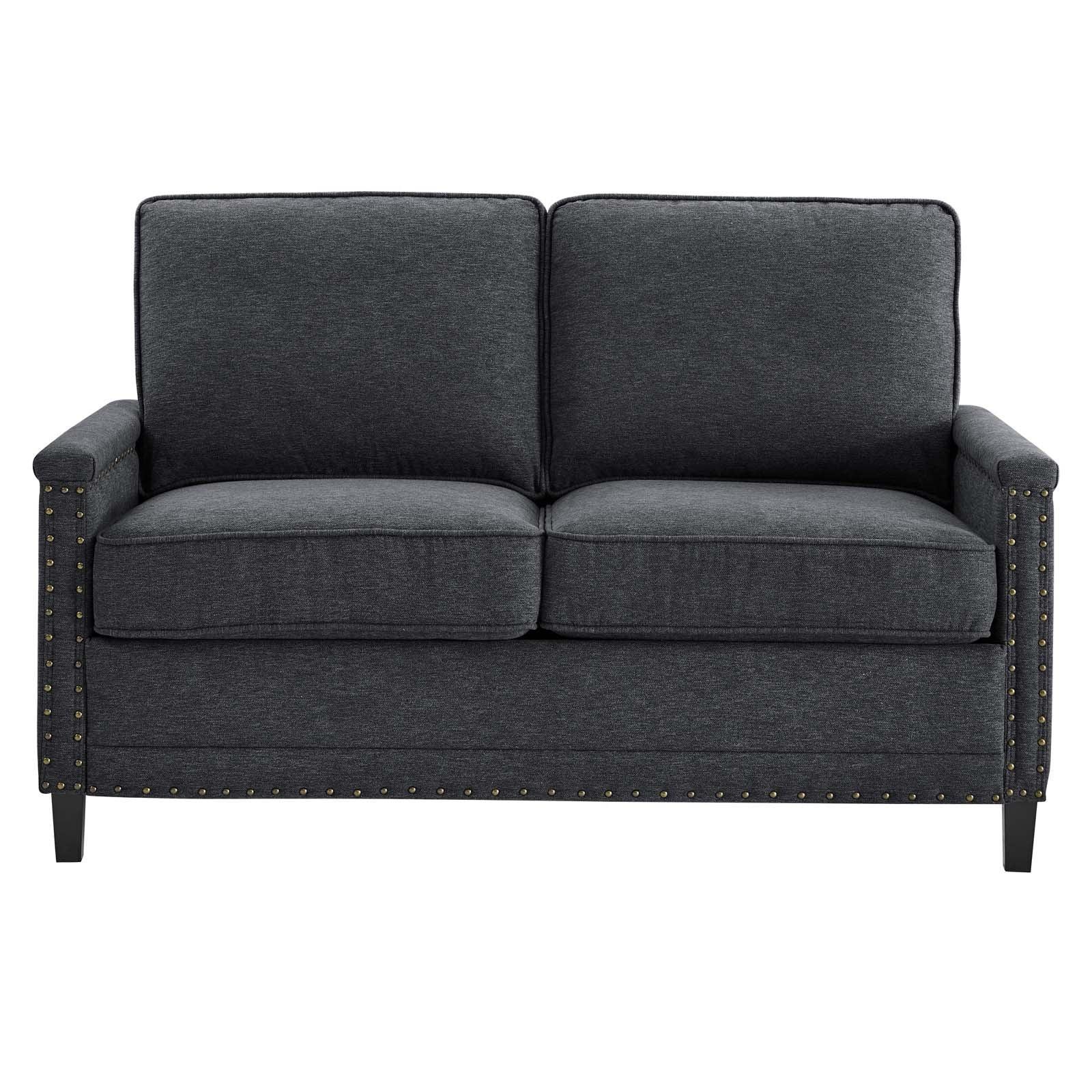 Modway Ashton Upholstered Fabric Loveseat FredCo