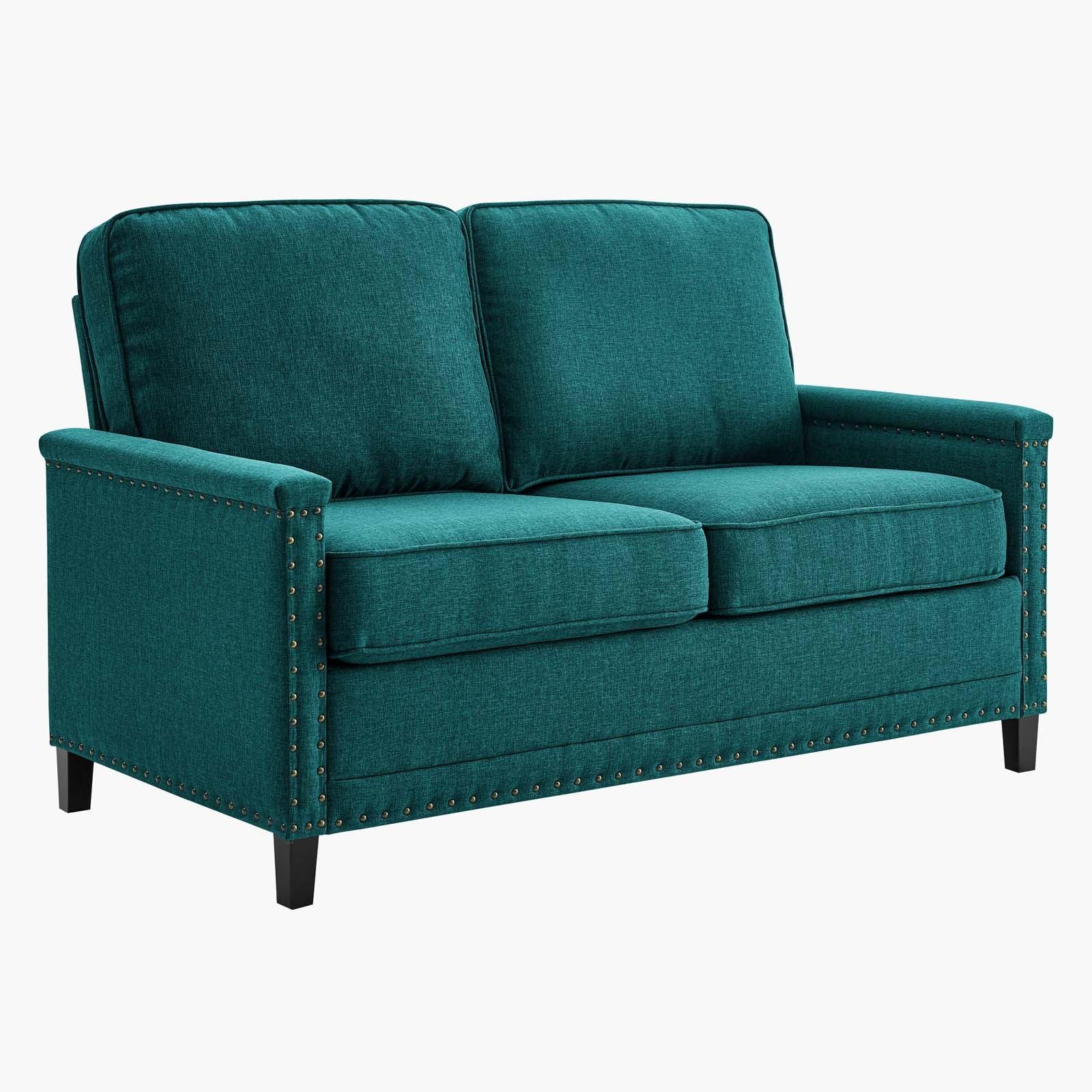 Modway Ashton Upholstered Fabric Loveseat FredCo