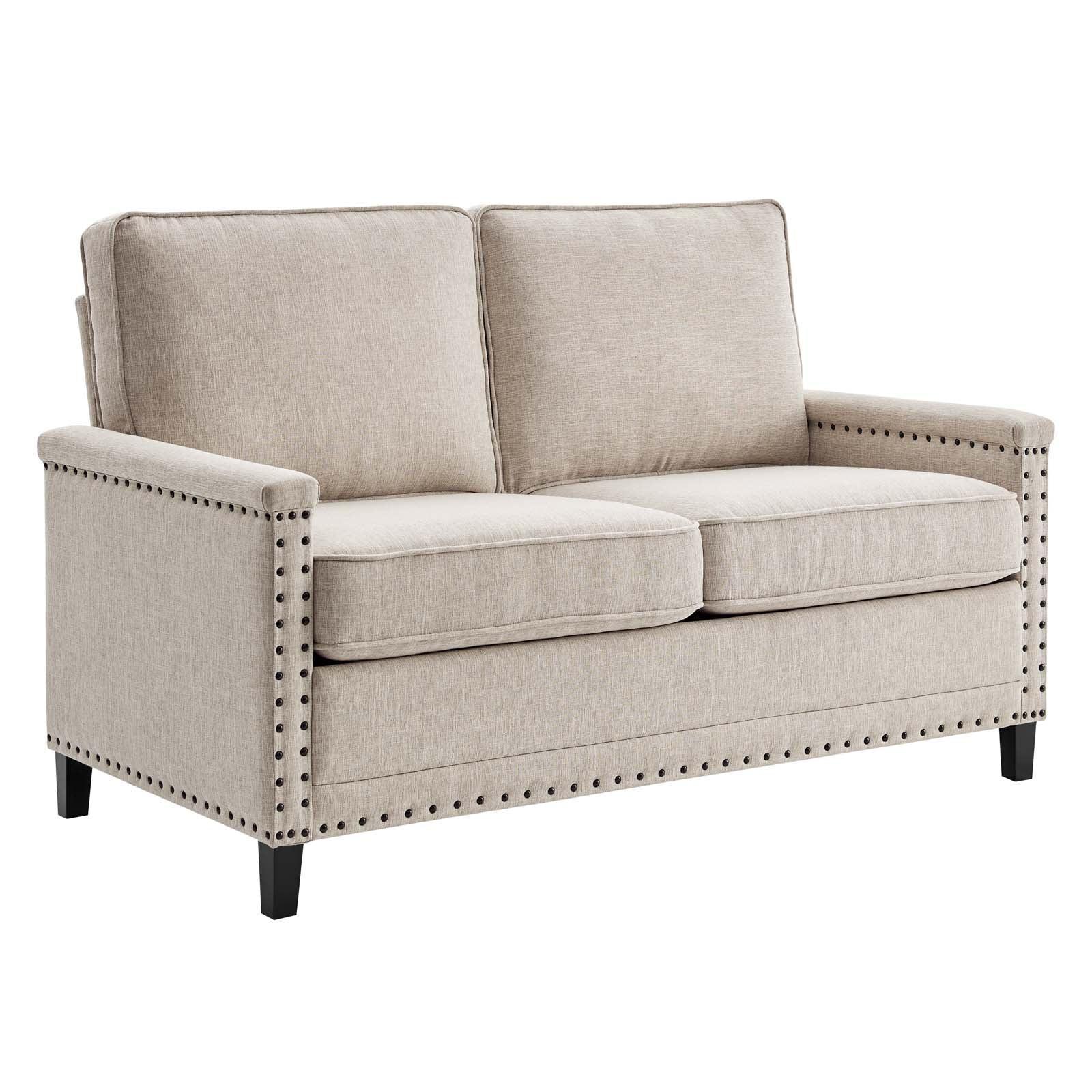 Modway Ashton Upholstered Fabric Loveseat FredCo
