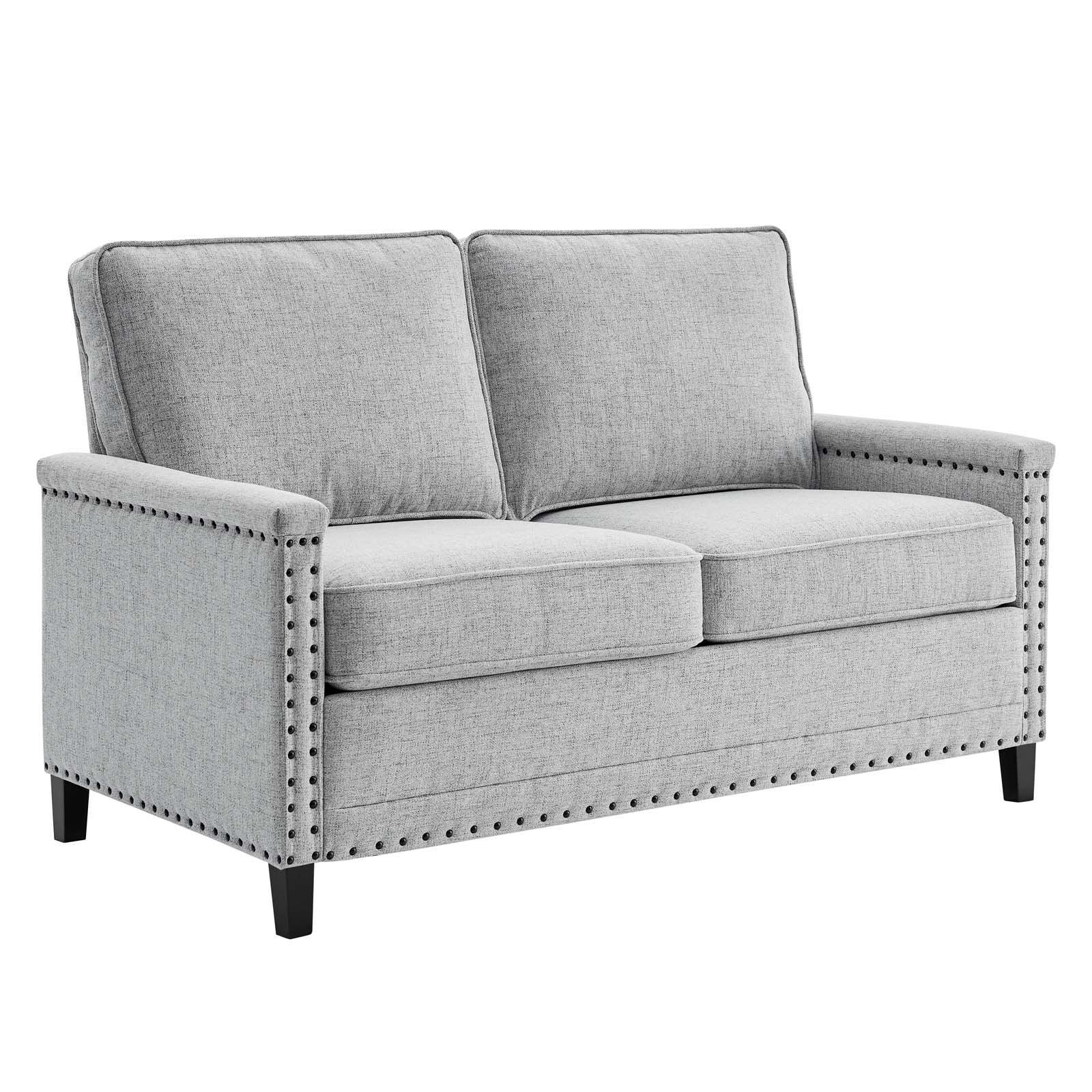 Modway Ashton Upholstered Fabric Loveseat FredCo