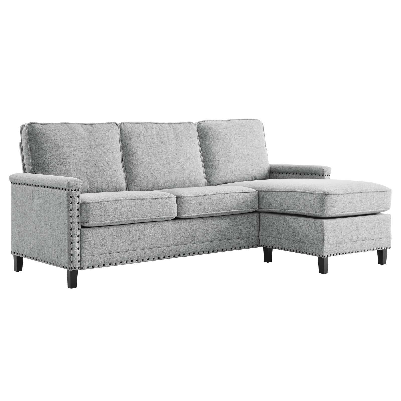 Modway Ashton Upholstered Fabric Sectional Sofa FredCo
