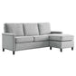 Modway Ashton Upholstered Fabric Sectional Sofa FredCo