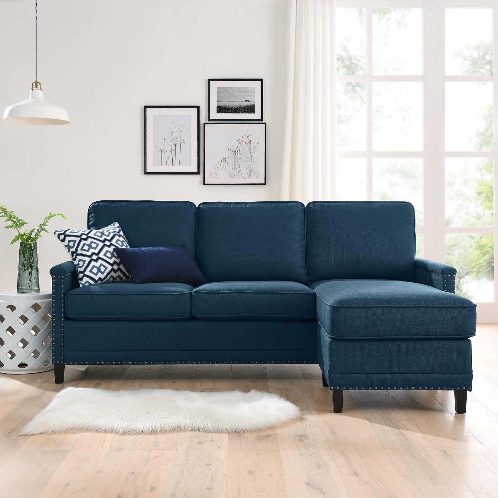 Modway Ashton Upholstered Fabric Sectional Sofa FredCo
