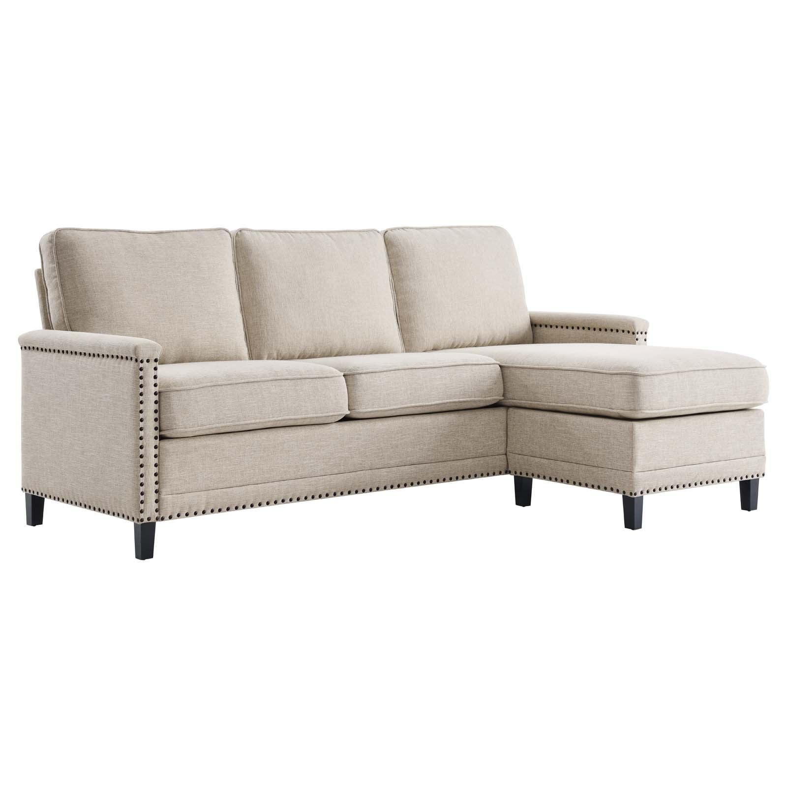 Modway Ashton Upholstered Fabric Sectional Sofa FredCo