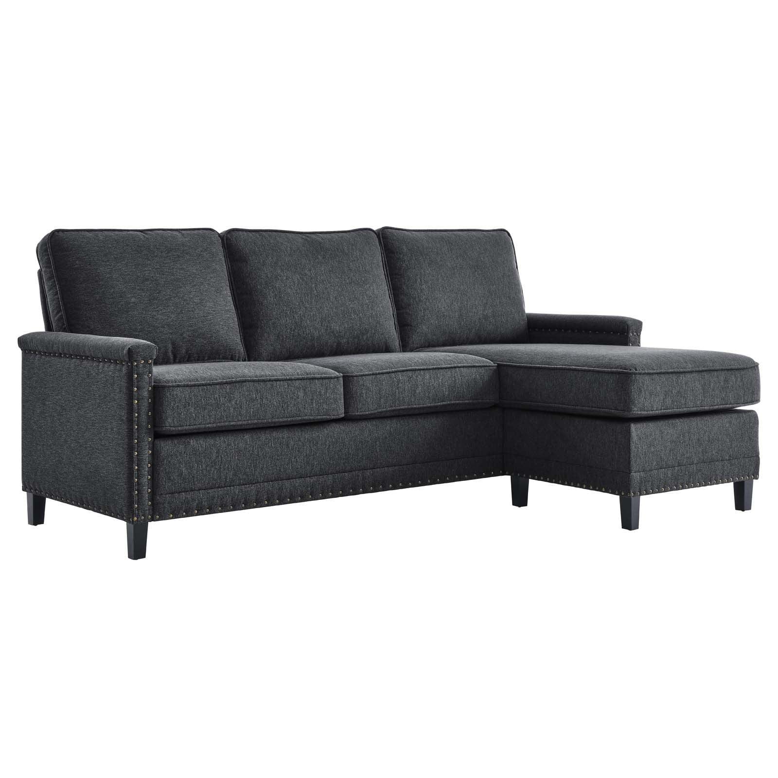 Modway Ashton Upholstered Fabric Sectional Sofa FredCo