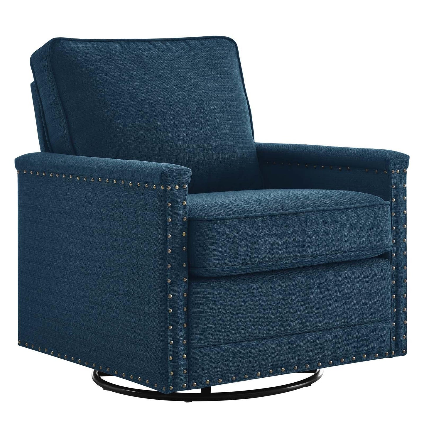 Modway Ashton Upholstered Fabric Swivel Chair FredCo