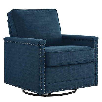 Modway Ashton Upholstered Fabric Swivel Chair FredCo