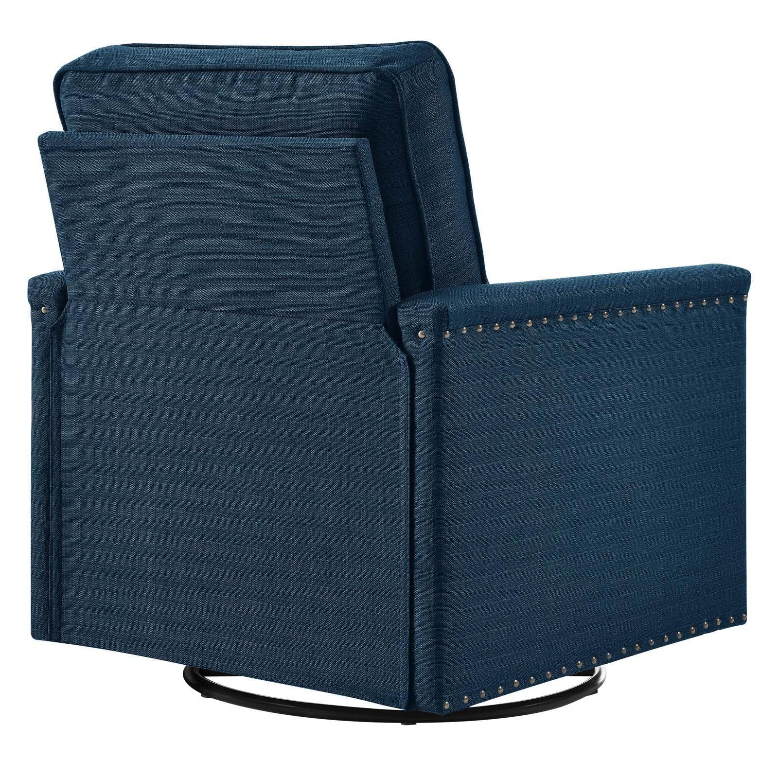 Modway Ashton Upholstered Fabric Swivel Chair FredCo