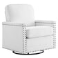Modway Ashton Upholstered Fabric Swivel Chair FredCo