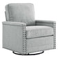 Modway Ashton Upholstered Fabric Swivel Chair FredCo