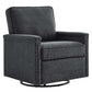 Modway Ashton Upholstered Fabric Swivel Chair FredCo