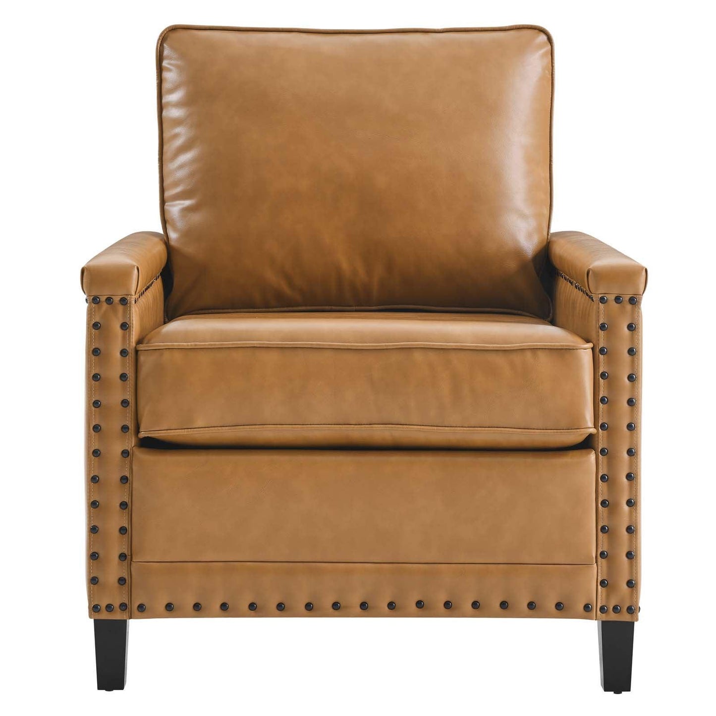Modway Ashton Vegan Leather Armchair FredCo