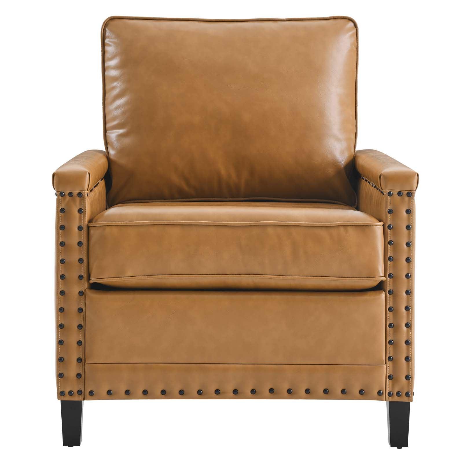 Modway Ashton Vegan Leather Armchair FredCo