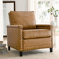 Modway Ashton Vegan Leather Armchair FredCo