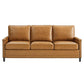 Modway Ashton Vegan Leather Sofa FredCo
