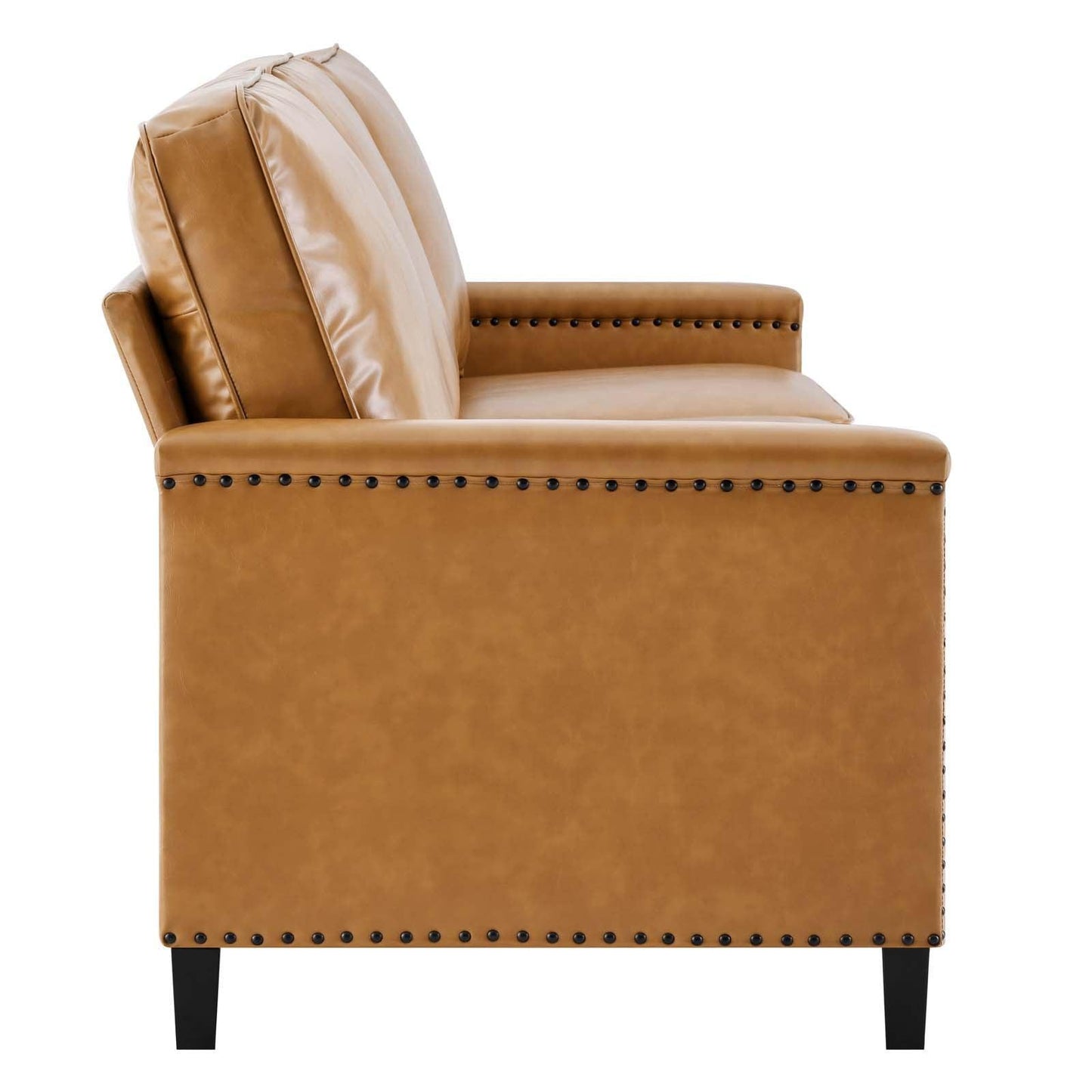 Modway Ashton Vegan Leather Sofa FredCo