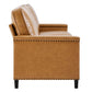 Modway Ashton Vegan Leather Sofa FredCo