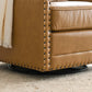 Modway Ashton Vegan Leather Swivel Chair FredCo