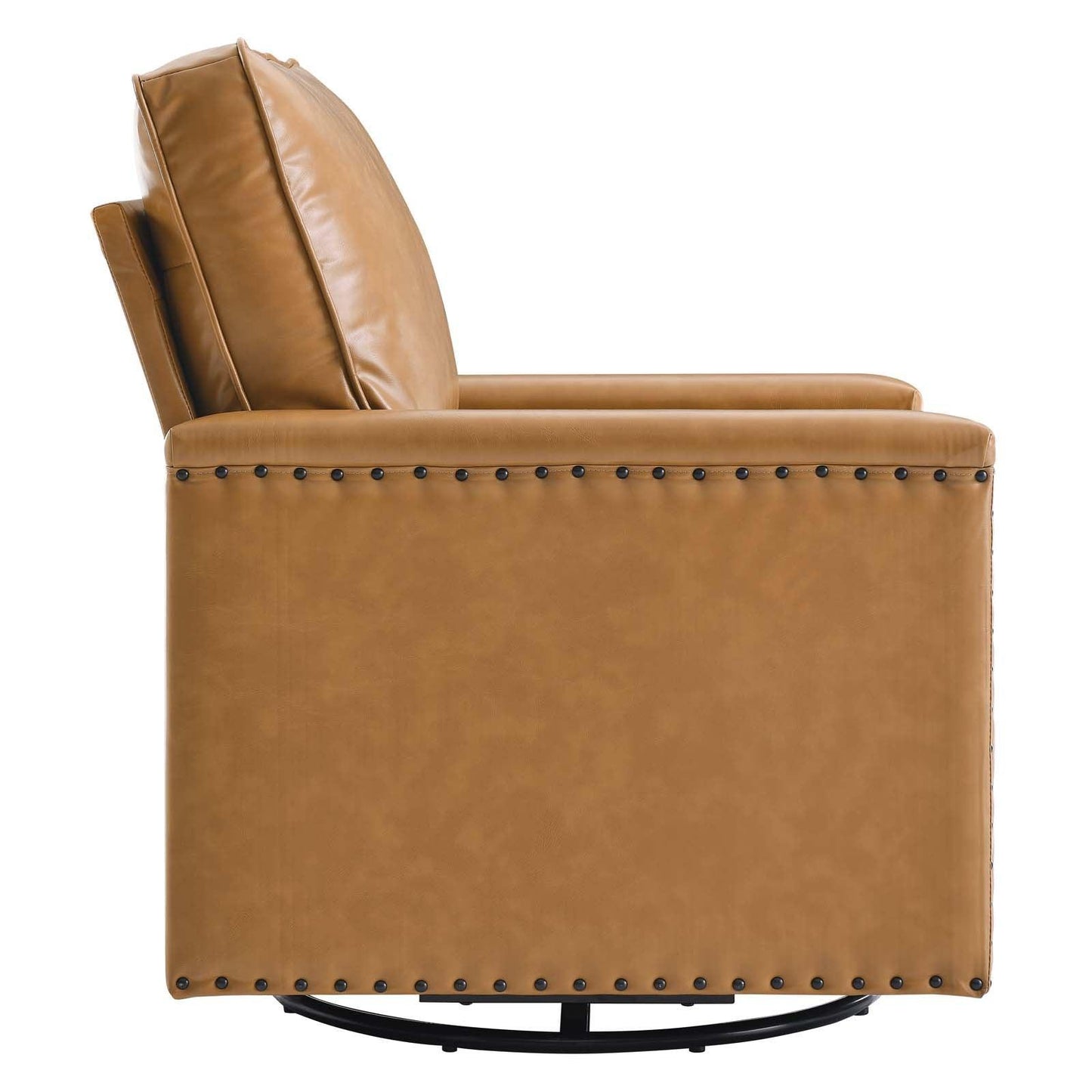 Modway Ashton Vegan Leather Swivel Chair FredCo