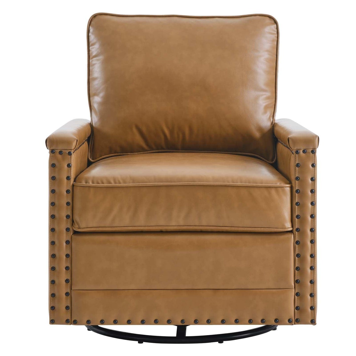 Modway Ashton Vegan Leather Swivel Chair FredCo