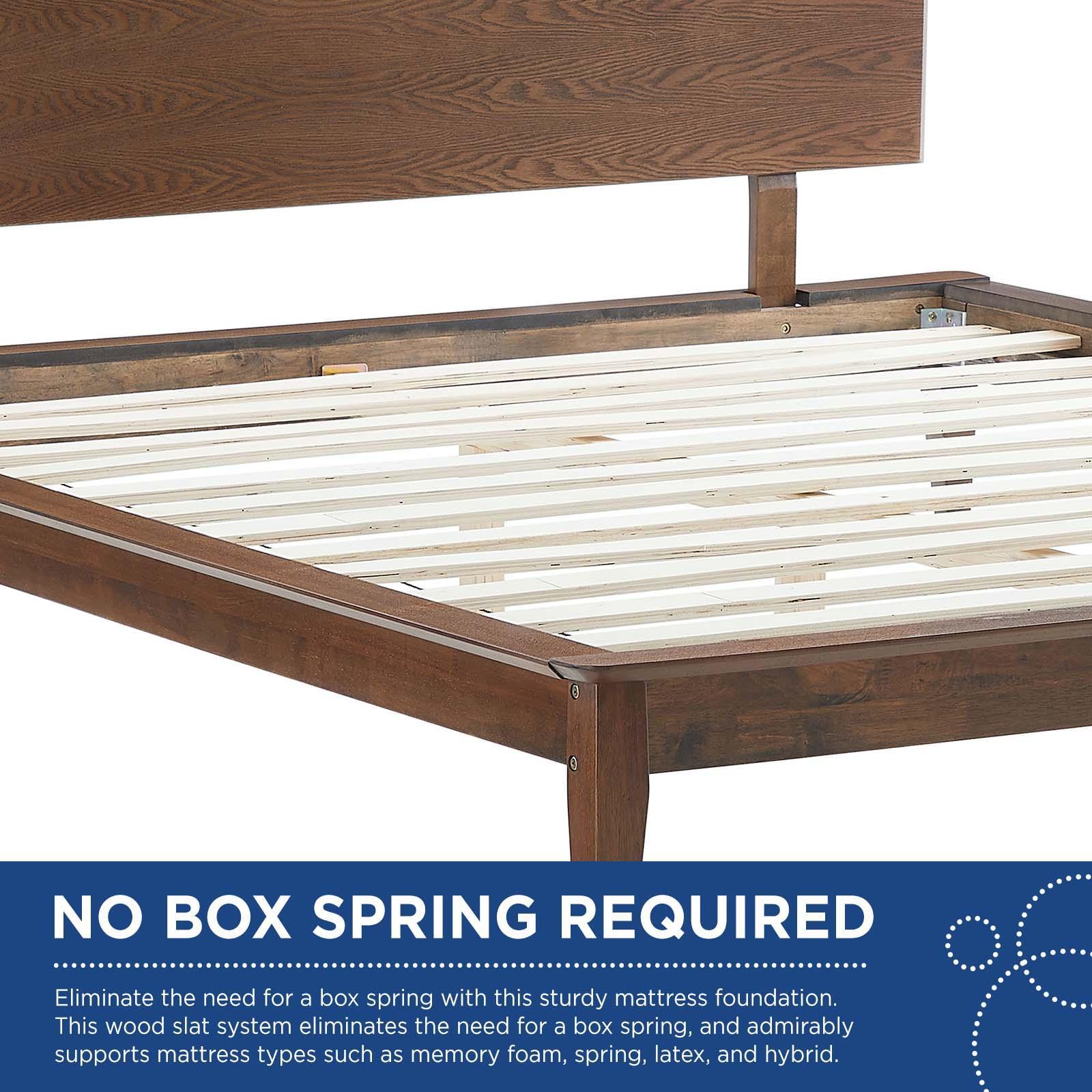 Modway Astra Full Wood Platform Bed FredCo