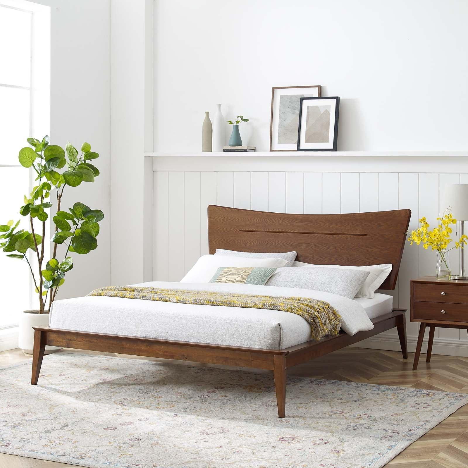 Modway Astra Queen Wood Platform Bed FredCo
