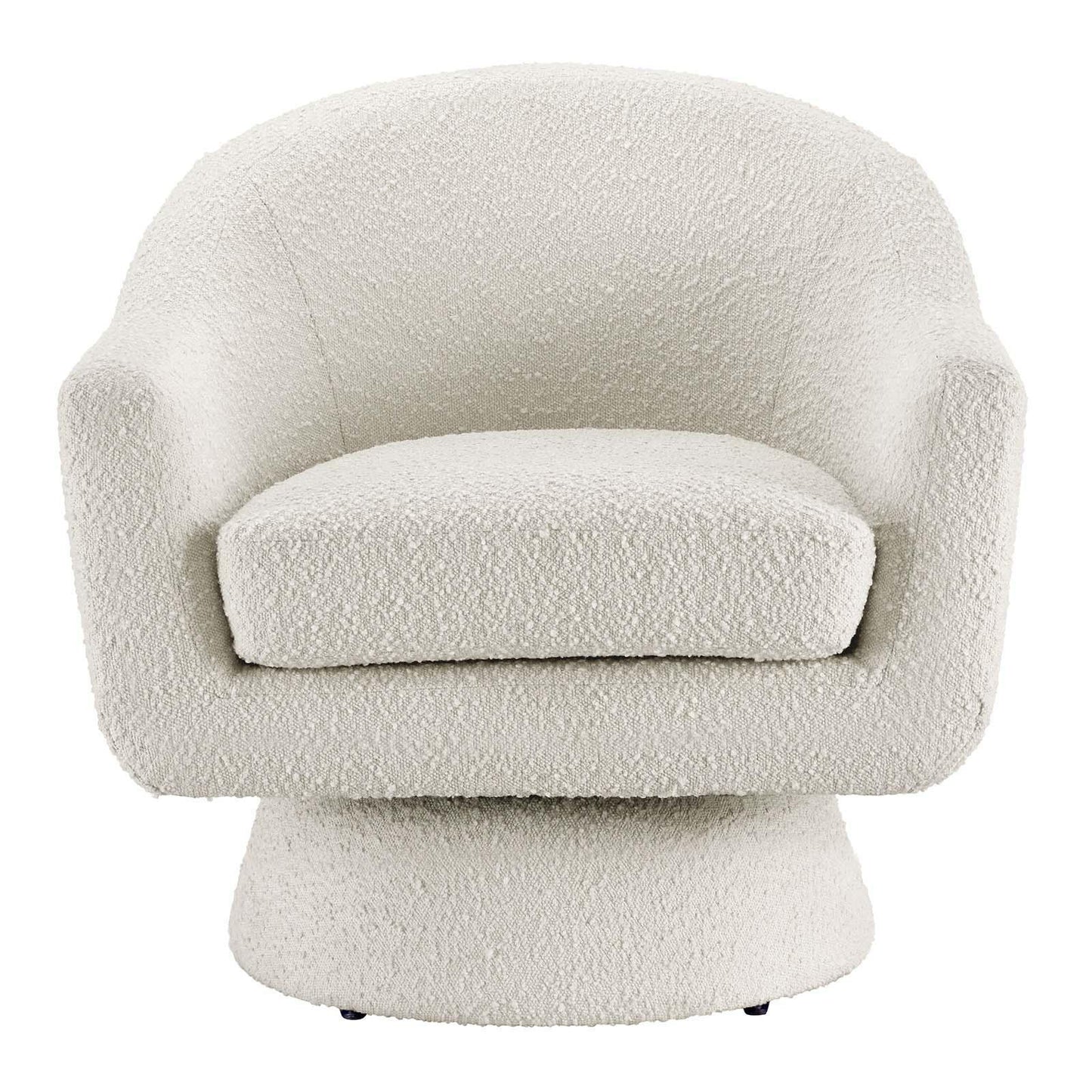Modway Astral Boucle Fabric Swivel Chair FredCo