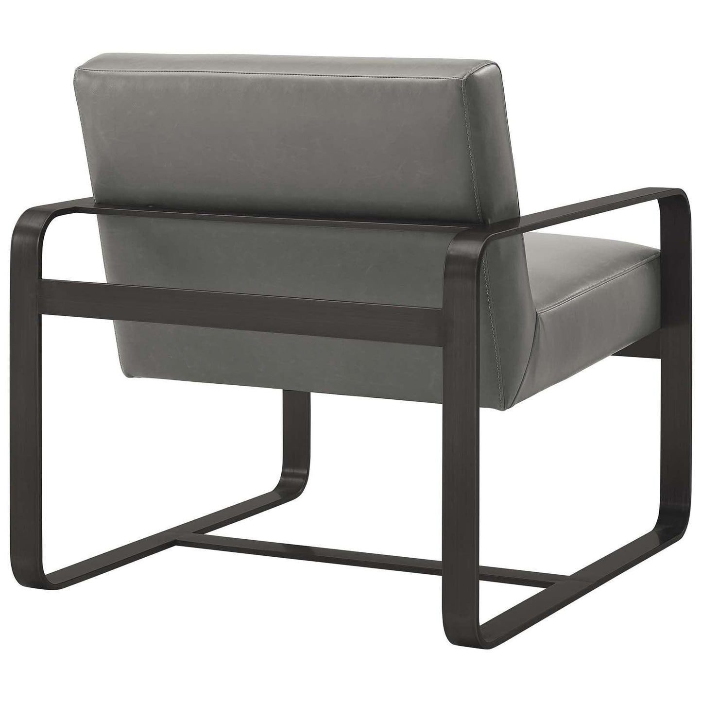 Modway Astute Faux Leather Armchair FredCo