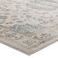 Modway Atara Distressed Vintage Persian Medallion Area Rug FredCo