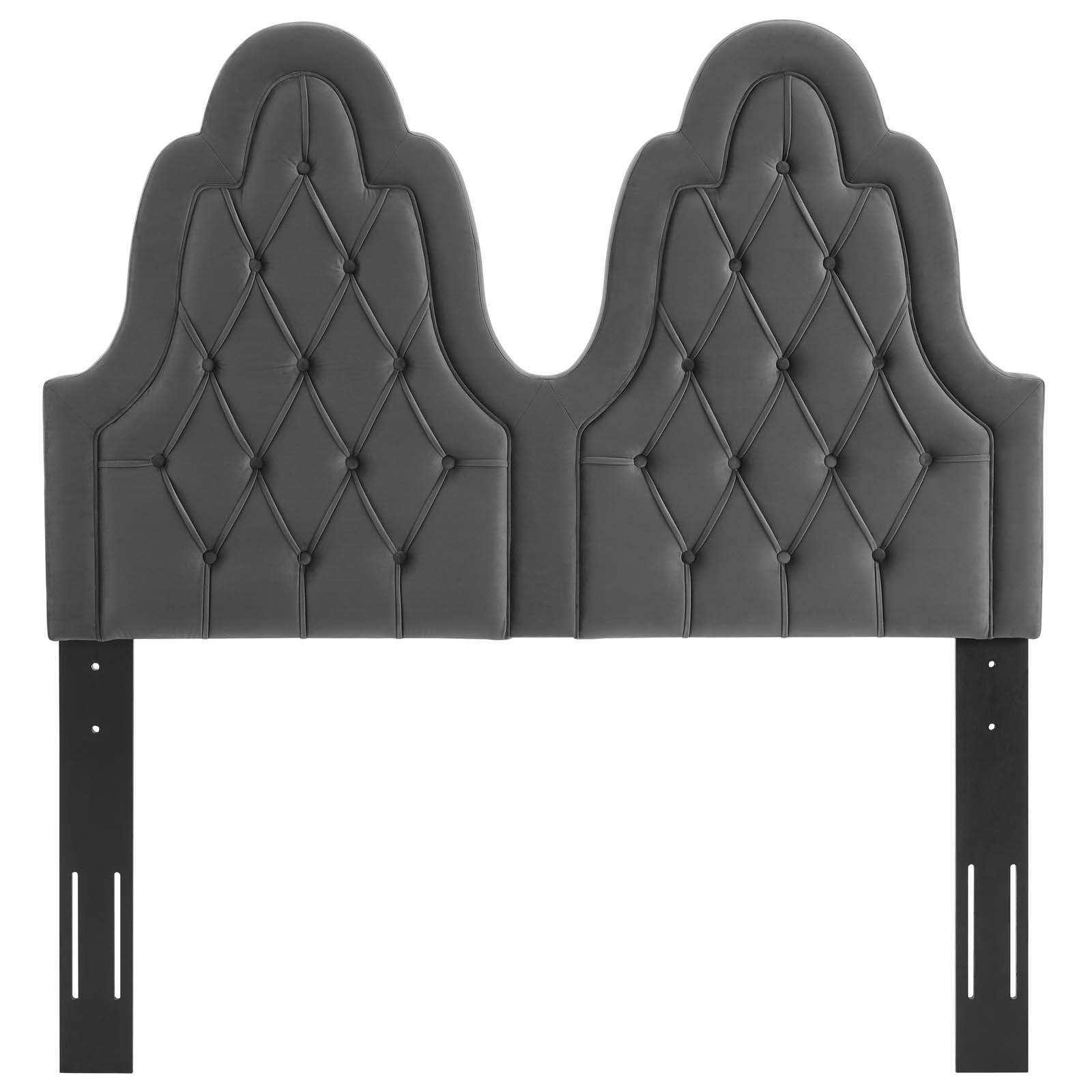 Modway Augustine Tufted Performance Velvet Twin Headboard FredCo