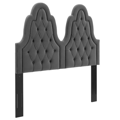 Modway Augustine Tufted Performance Velvet Twin Headboard FredCo
